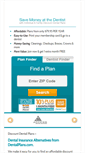 Mobile Screenshot of dentalinsurance.dentalplans.com